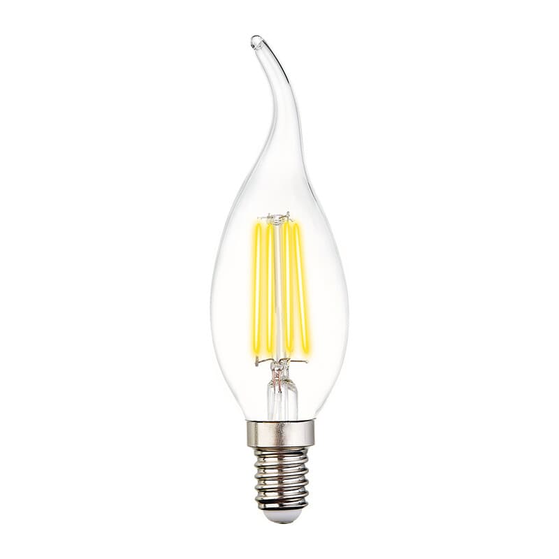 Филаментная светодиодная лампа C37L 202214 Filament LED C37L-F 6W E14 3000K (60W) Ambrella Light 13