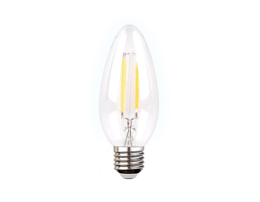 Филаментная светодиодная лампа C37 202220 Filament LED C37-F 6W E27 4200K (60W) Ambrella Light 7