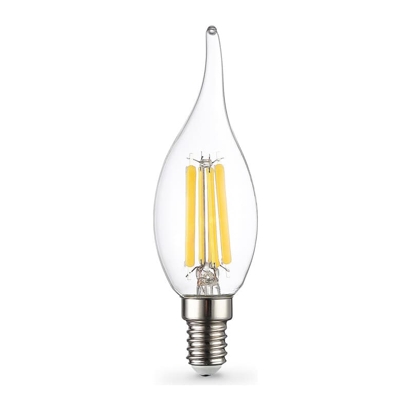 Лампа светодиодная Свеча на ветру CF35 15W 2700K 351523 Filament LED CF35 15W E14 2700K 220-240V Ambrella Light 12
