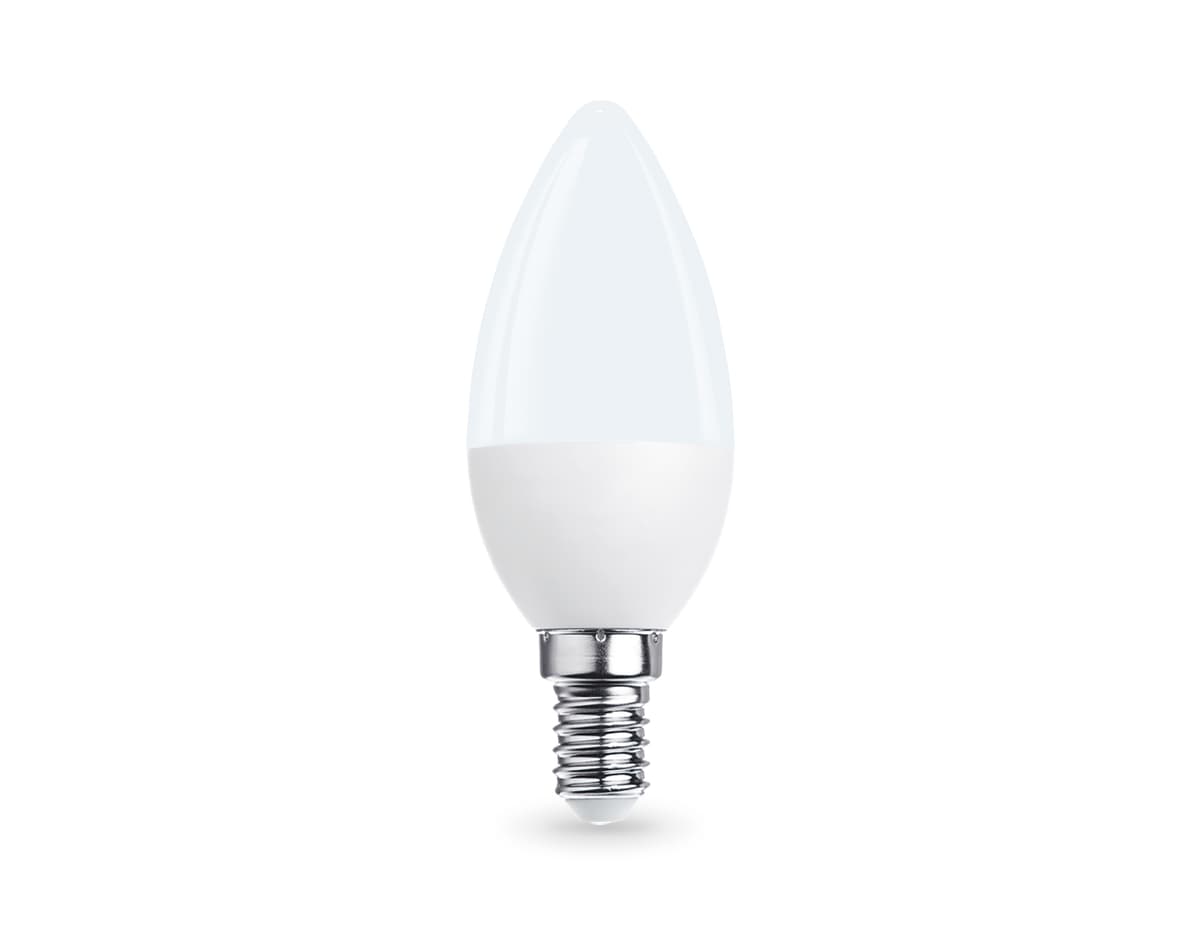 Лампа светодиодная Свеча C37 13W 6400K 371316 LED C37 13W IC E14 6400K 175-265V Ambrella Light 5