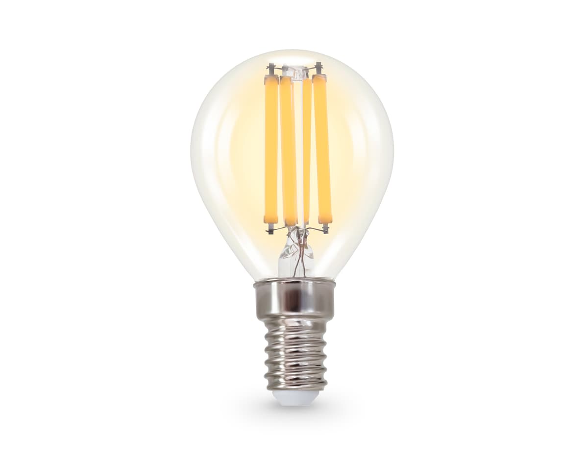 Лампа светодиодная Шар P45 15W 2700K 451533 Filament LED P45 15W E14 2700K 220-240V Ambrella Light 8