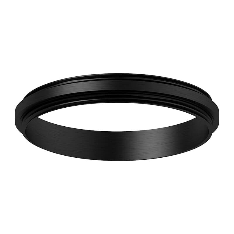 Коннектор декоративный для соединения корпуса светильника D60+D60mm A2061 PBK черный полированный D60*H9mm Out1.5mm Ambrella Light 9