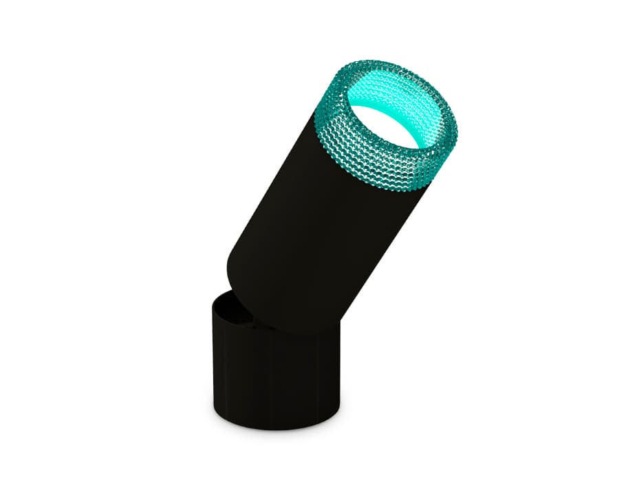 Крепеж накладной поворотный для светильника D60mm A2220 WH белый D60*H50mm Out45mm (для корпуса D60mm) Ambrella Light 17
