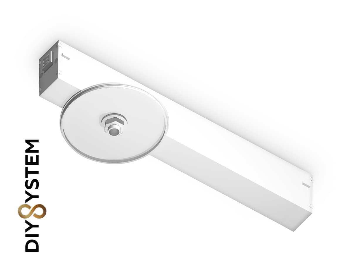 Крепеж трековый для корпуса DIY D85mm Magnetic 220V A2541 WH белый крепеж трековый для корпуса DIY D85mm 232*83*55 Ambrella Light 3