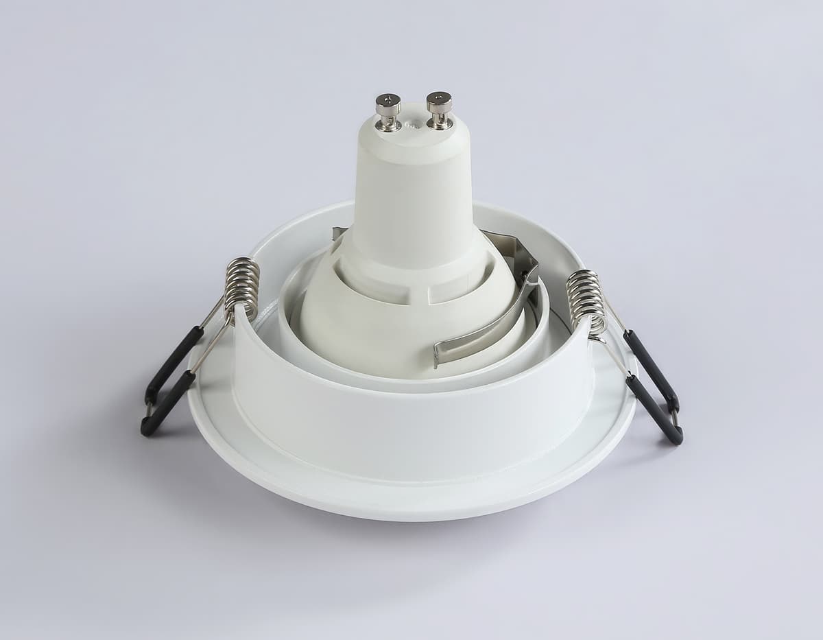 Встраиваемый точечный светильник MR16 A8920 WH белый MR16 GU5.3 D92*24 Ambrella Light 11