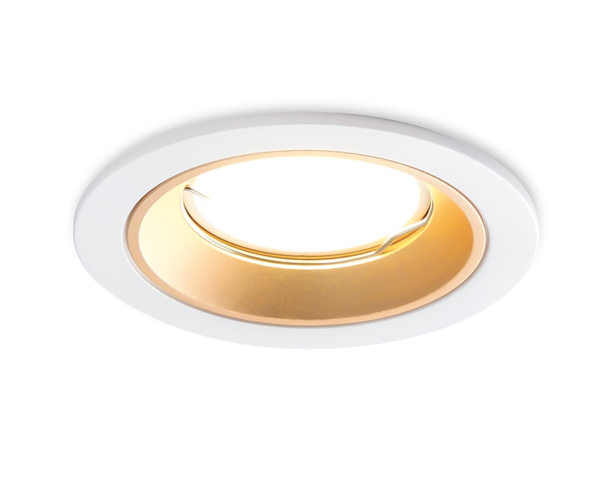 Встраиваемый точечный светильник MR16 A8922 WH/GD белый/золото MR16 GU5.3 D92*24 Ambrella Light 8