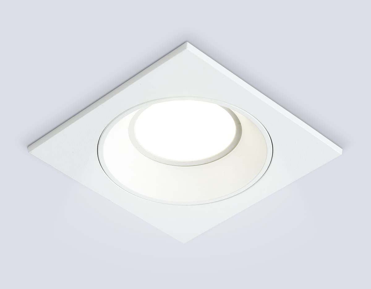 Встраиваемый точечный светильник MR16 A8924 WH белый MR16 GU5.3 92*92*24 Ambrella Light 8