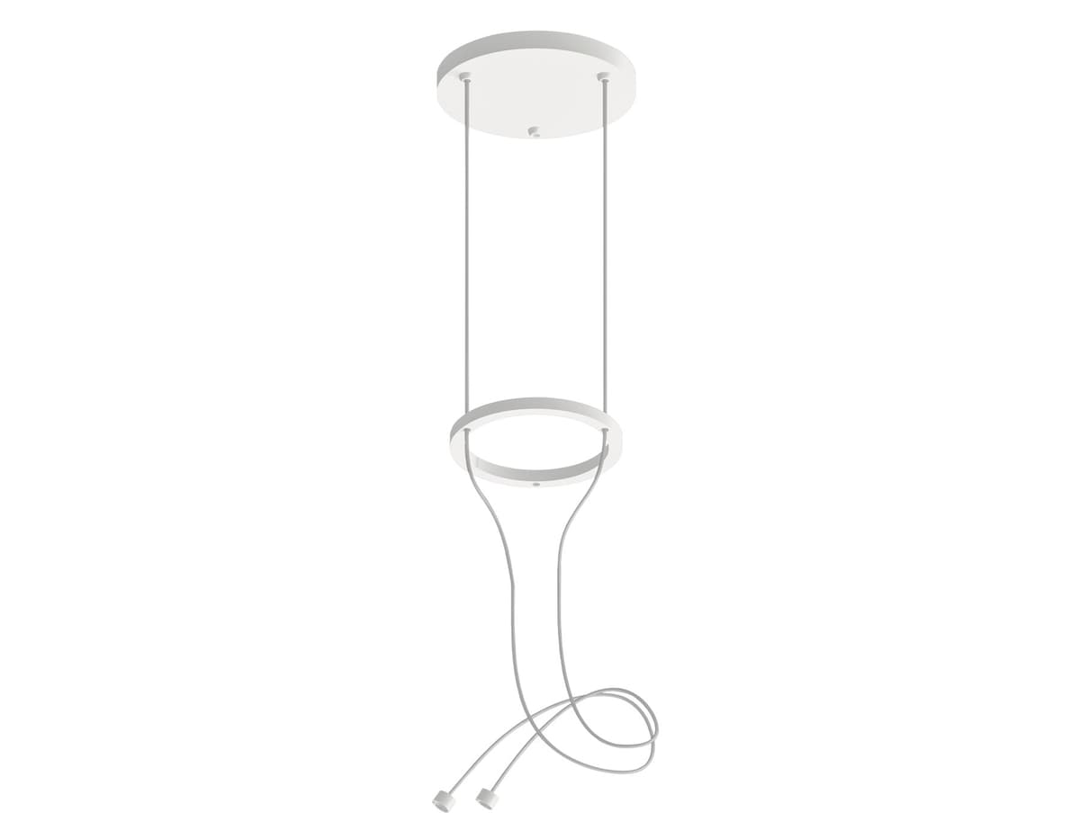 Крепеж подвесной Techno Ring A9203 WH белый D120*1200mm Ambrella Light 2