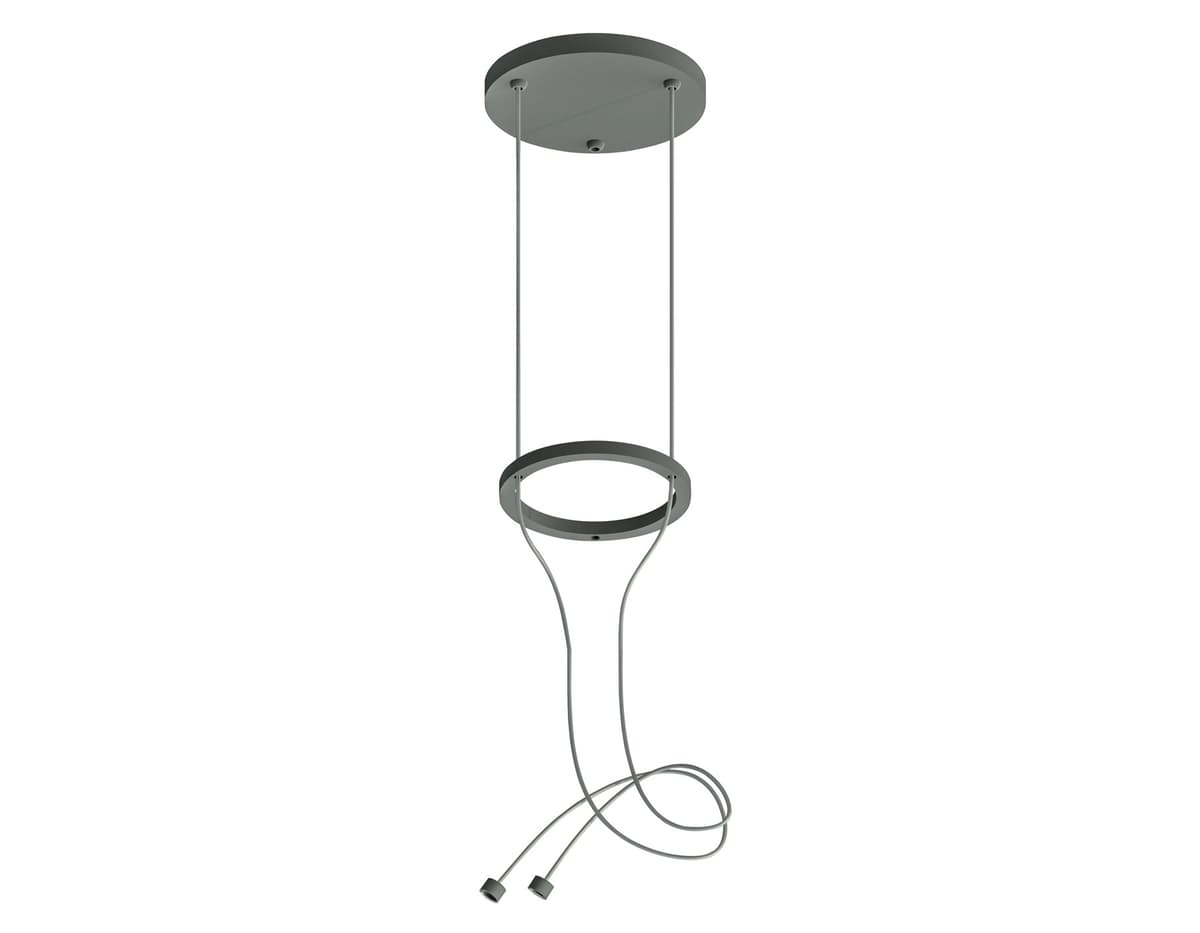 Крепеж подвесной Techno Ring A9205 BK черный D120*1200mm Ambrella Light 2