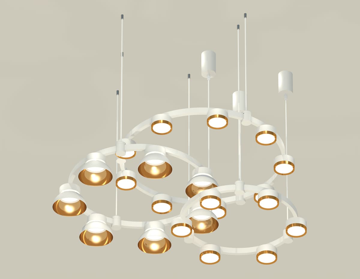 Крепеж подвесной Techno Ring A9208 WH белый D60*1450mm Ambrella Light 10