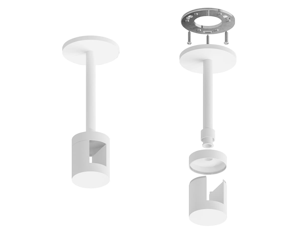 Крепеж накладной Techno Ring A9221 WH белый D20*100mm Ambrella Light 4