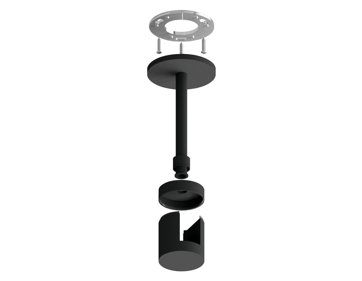 Крепеж накладной Techno Ring A9222 BK черный D20*100mm Ambrella Light 3