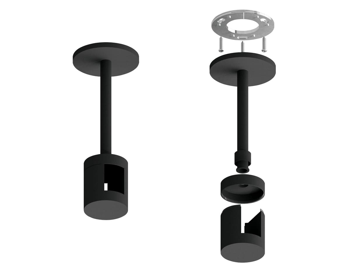 Крепеж накладной Techno Ring A9222 BK черный D20*100mm Ambrella Light 4