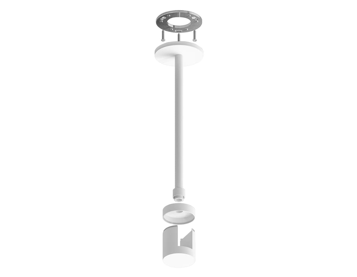 Крепеж накладной Techno Ring A9226 WH белый D20*200mm Ambrella Light 3