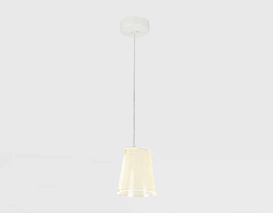 Подвесной светодиодный светильник AK4112 WH белый 19W D150*980 (Без ПДУ) Ambrella Light 9