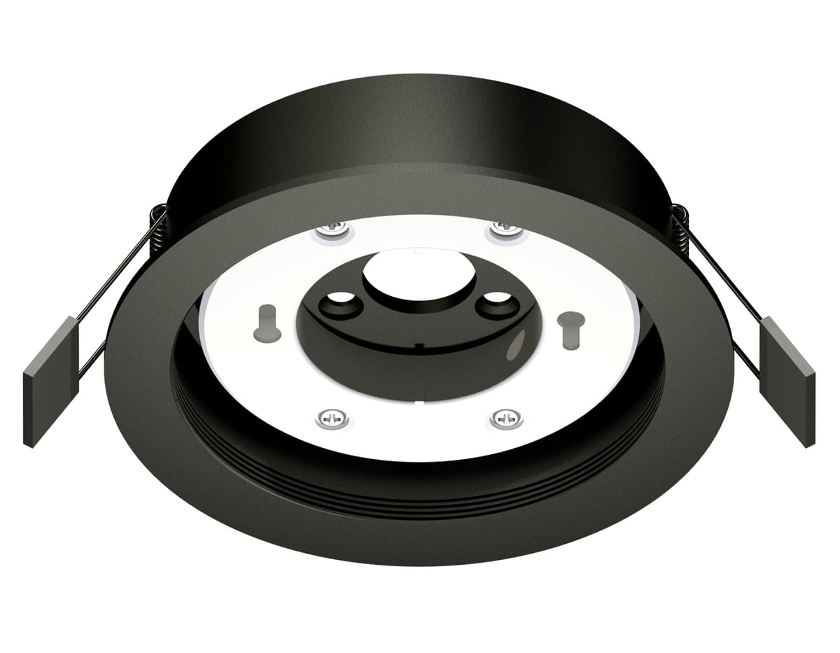 Корпус светильника встраиваемый C8051 SBK черный песок D110*H40mm Out2mm GX53 Ambrella Light 2