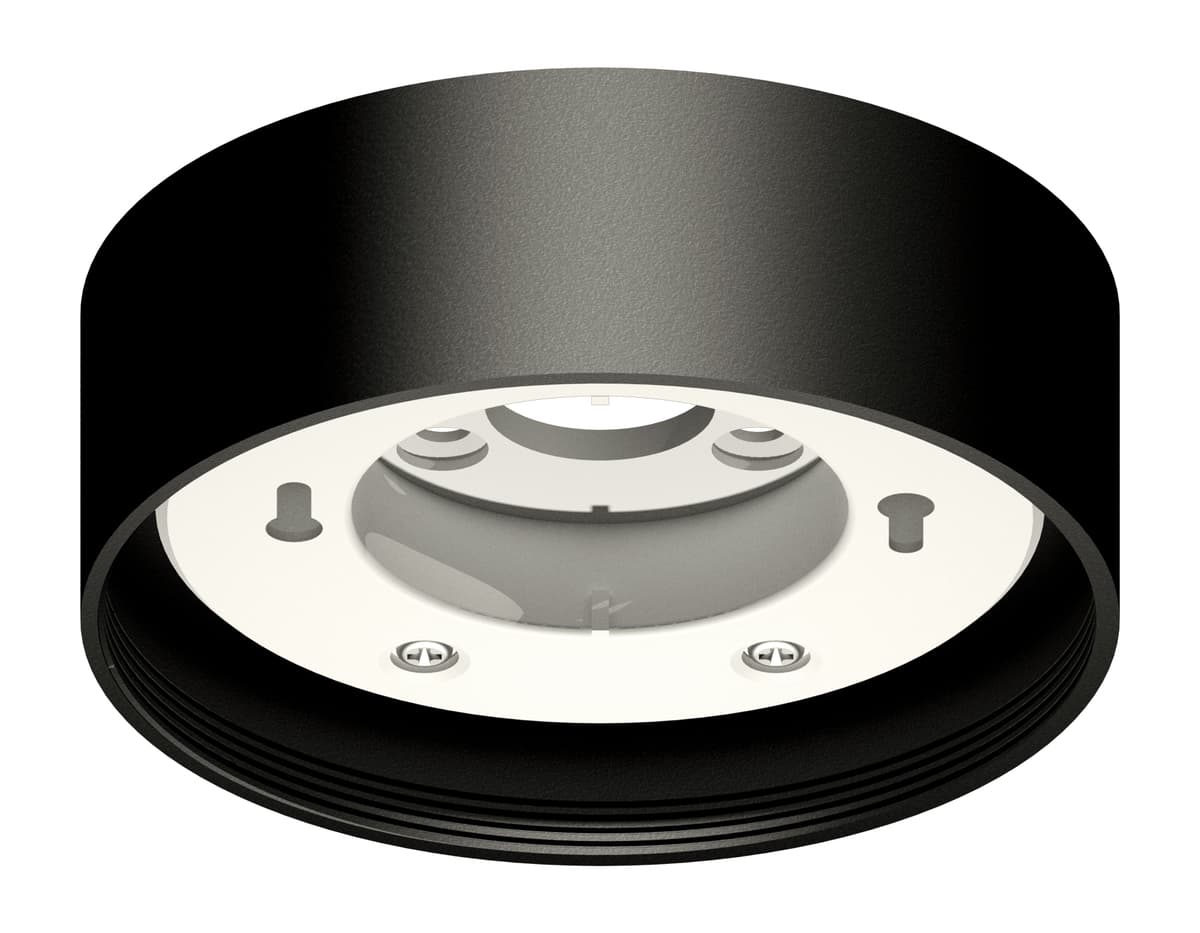 Корпус светильника накладной C8102 SBK черный песок D85*H35mm GX53 Ambrella Light 2