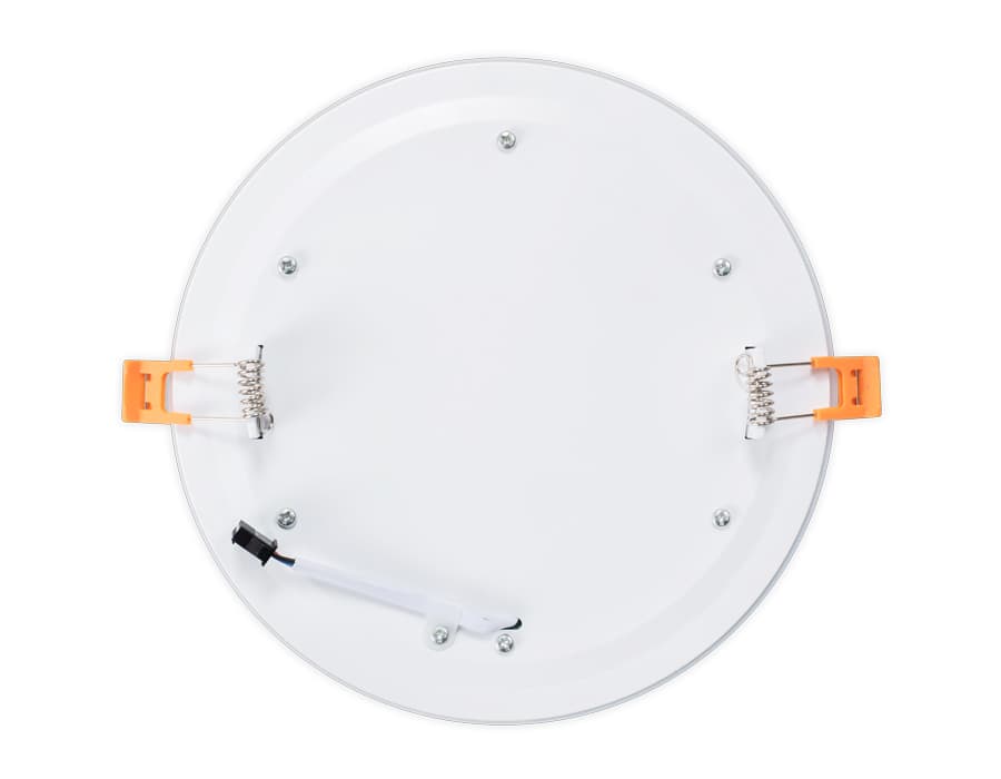 Встраиваемый cветодиодный светильник с подсветкой DCR379 18W+6W 6400K/3000K 85-265V D245*28 Ambrella Light 14