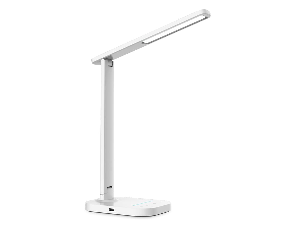 Светодиодная настольная лампа с USB портом и таймером DE444 WH белый LED 3000-6400K 7W Ambrella Light 7