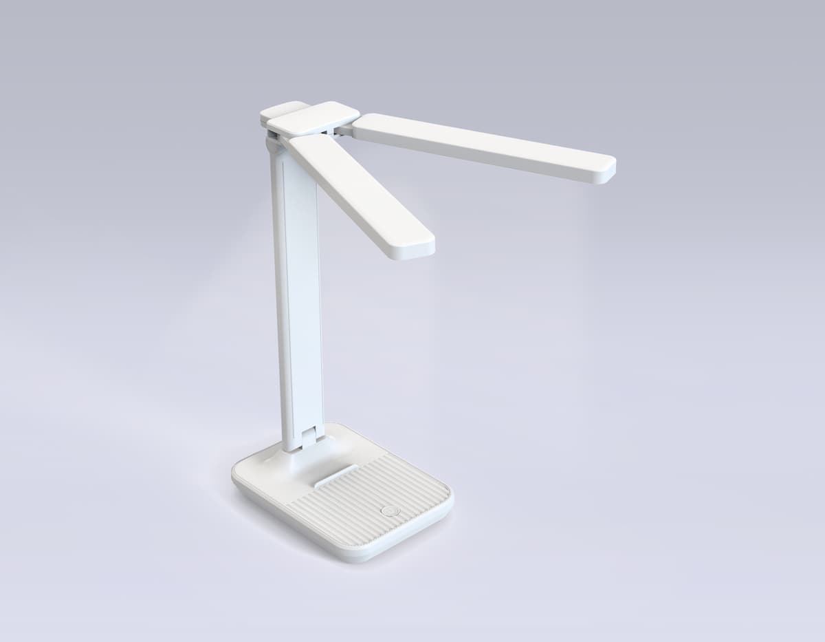 Светодиодная настольная лампа с диммированием DE490 WH белый LED 3000K/4200K/6400K 9W Ambrella Light 9