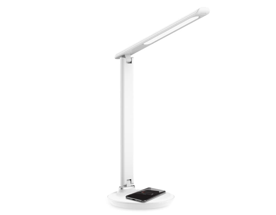 Светодиодная настольная лампа с беспроводной зарядкой DE520 WH белый LED 3000-6400K 8W Ambrella Light 4