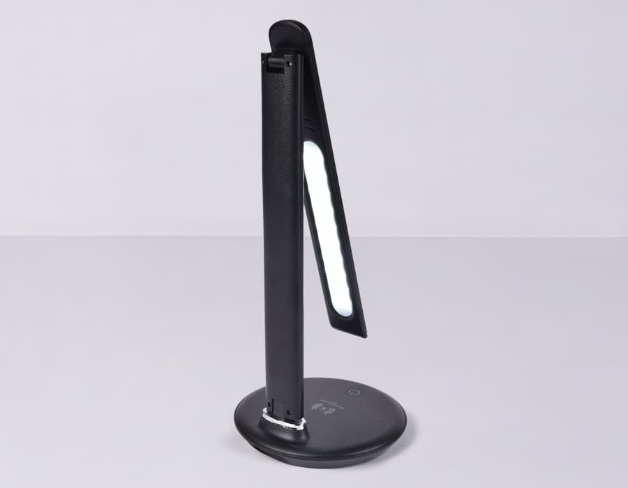Светодиодная настольная лампа с беспроводной зарядкой DE521 BK черный LED 3000-6400K 8W Ambrella Light 16