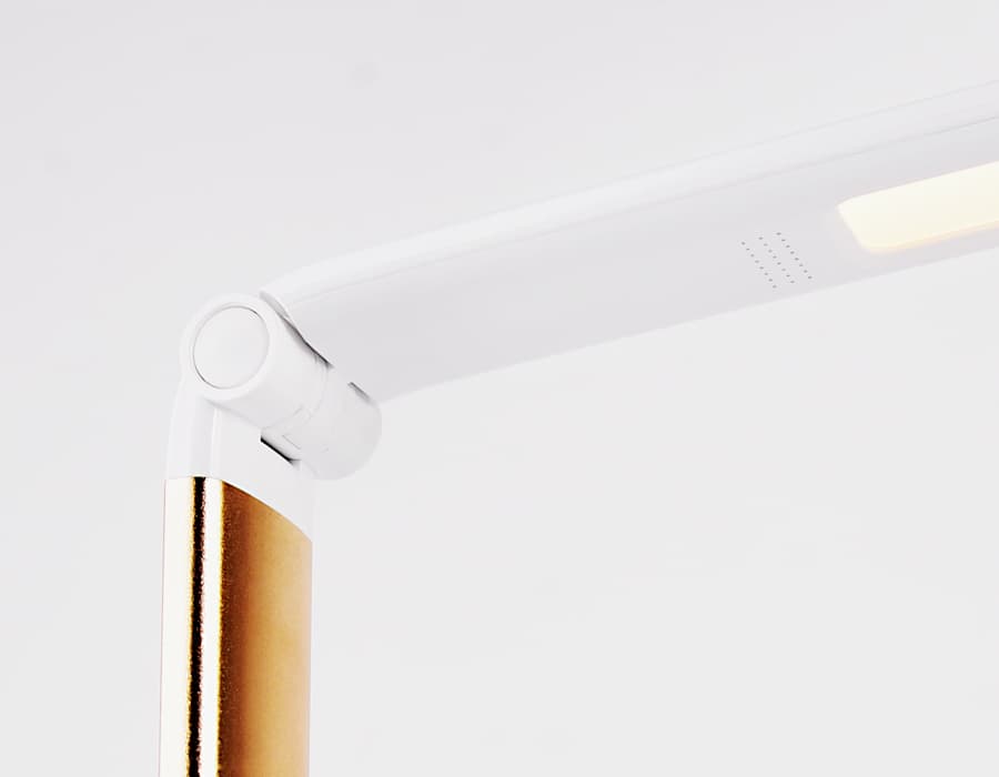 Светодиодная настольная лампа с беспроводной зарядкой DE525 GD золото LED 3000-6400K 7W Ambrella Light 14