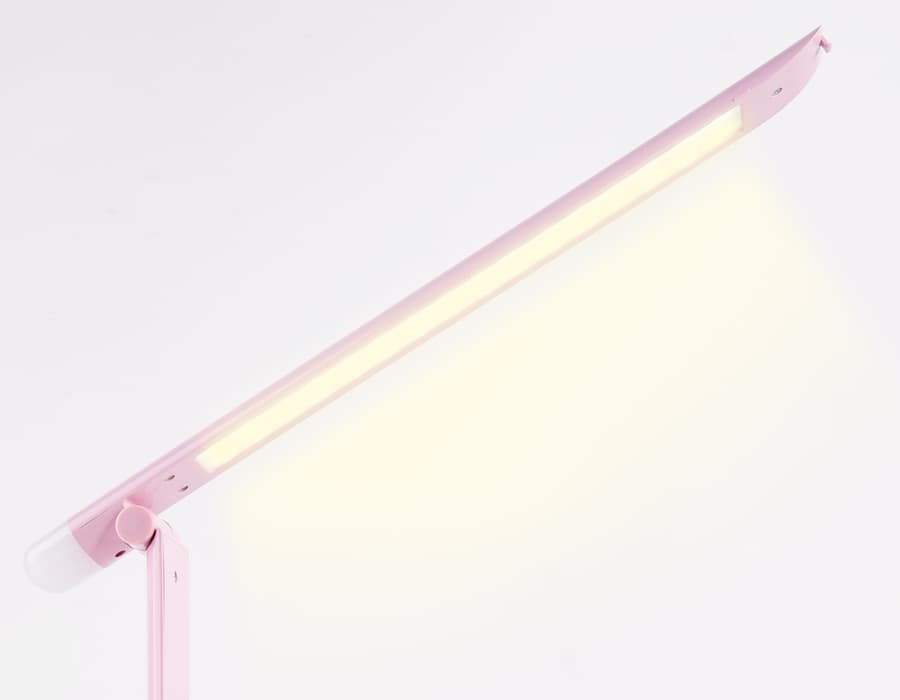Настольная светодиодная лампа с ночником DE551 PI розовый LED 3000-6400K 8W Ambrella Light 11