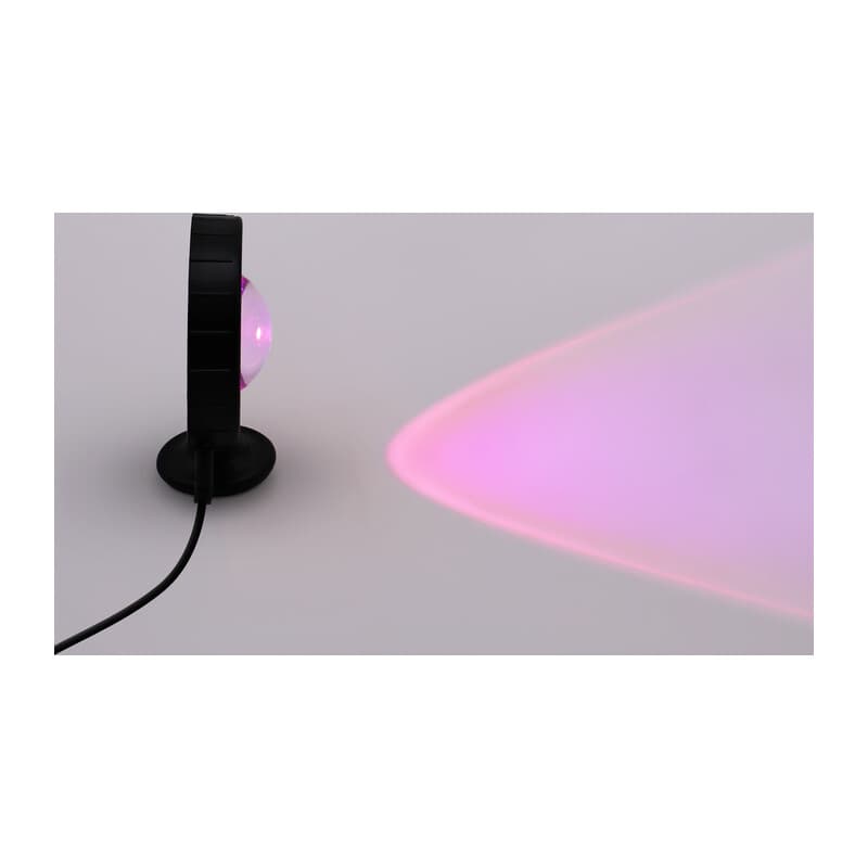 Атмосферная светодиодная настольная лампа с пультом DE8383 BK черный LED RGB 3W (ПДУ RGB) Ambrella Light 11