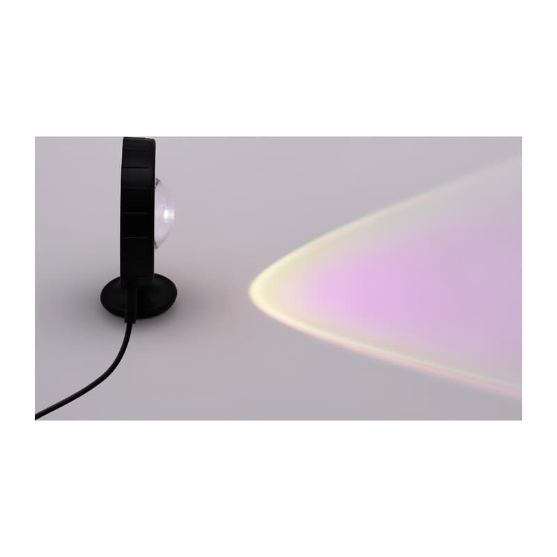 Атмосферная светодиодная настольная лампа с пультом DE8383 BK черный LED RGB 3W (ПДУ RGB) Ambrella Light 12