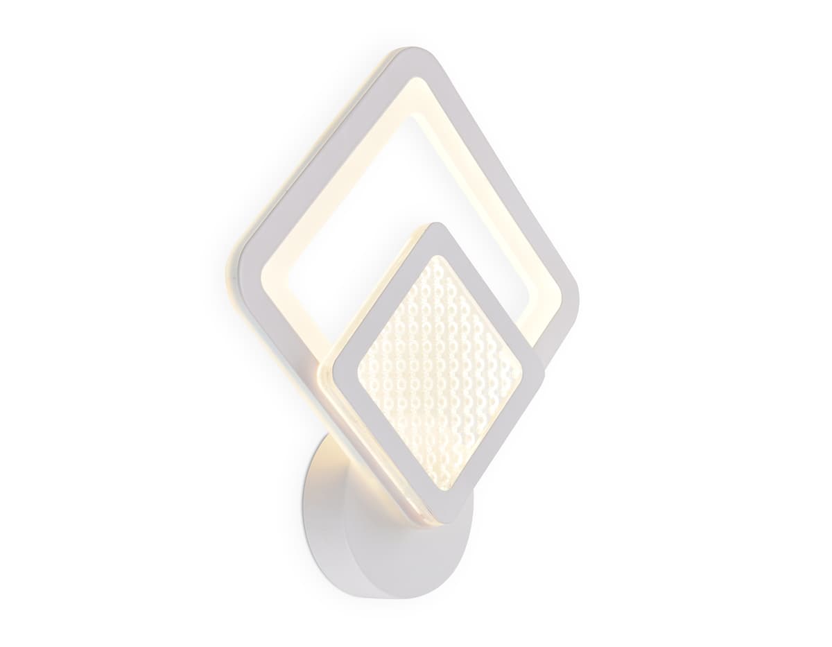 Настенный светодиодный светильник FA4284 WH белый 14W 260*300*60 Ambrella Light 10
