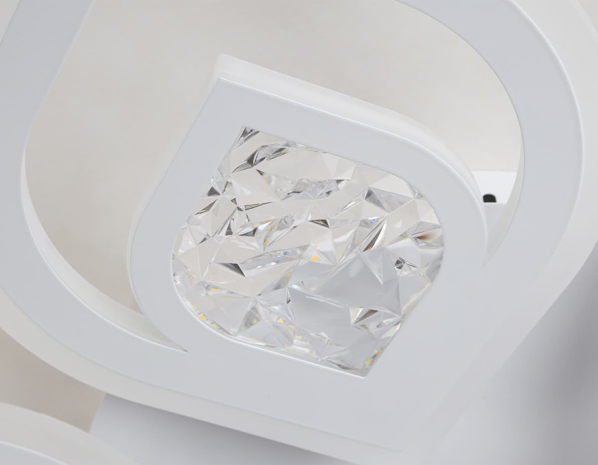 Потолочный светодиодный светильник с пультом FA4292/5 WH белый 120W 3000K+6400K/4200K/6400K+3000K D680*80 (ПДУ ИК) Ambrella Light 11