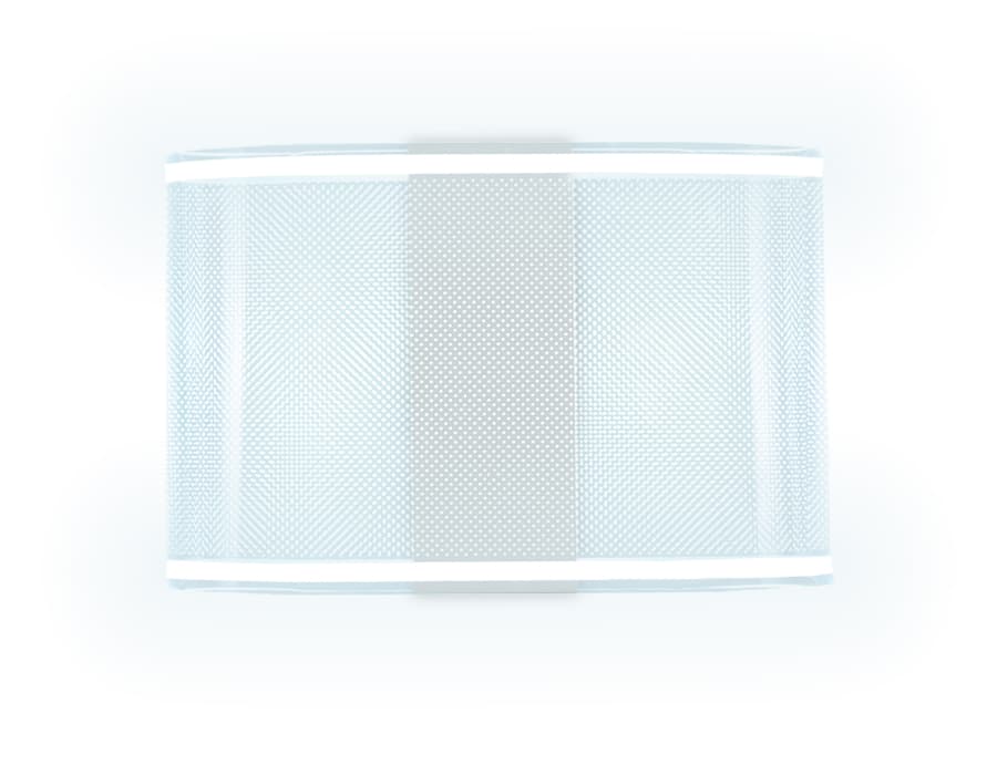 Настенный светодиодный светильник FA619 WH белый 19W 220*150*80 Ambrella Light 6