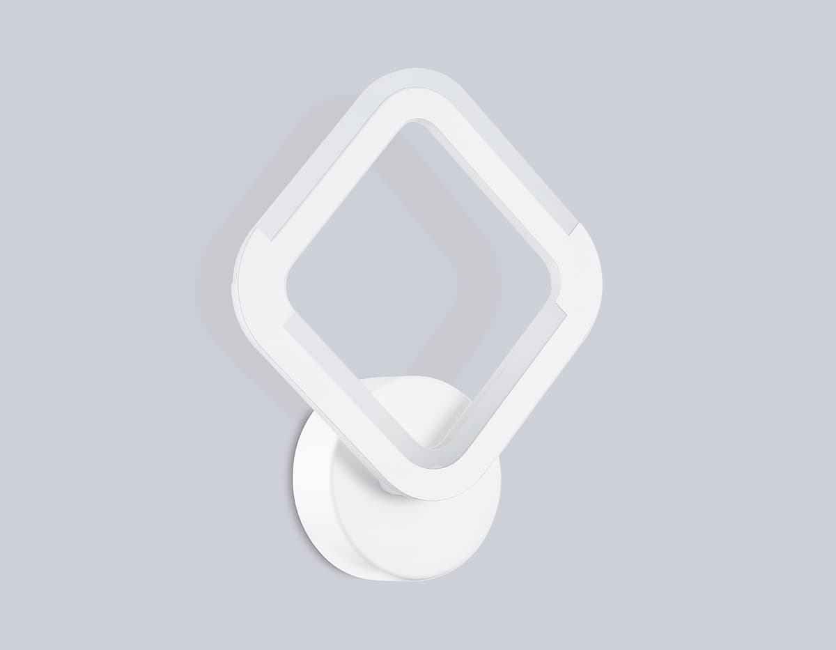 Светильник светодиодный настенный FA8951 WH белый 10W 3000-6000K 245*205*50 Ambrella Light 13