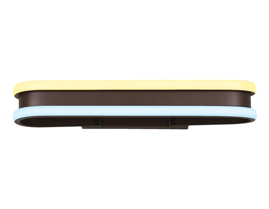 Настенный светодиодный светильник FL162 CF кофе LED 3000K/6400K 26W 400*60*130 Ambrella Light 2