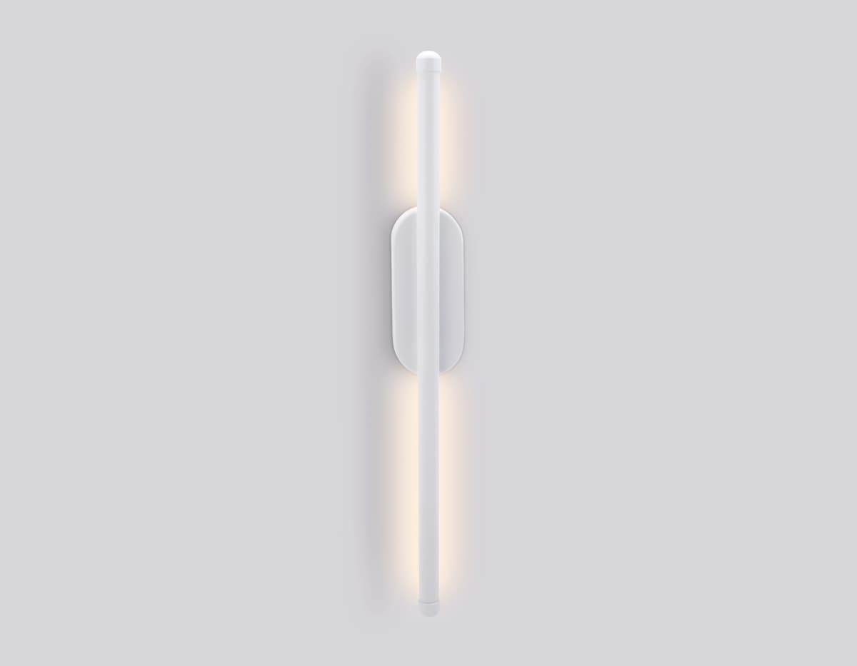 Настенный светодиодный светильник FL5199 WH белый LED 4200K 6W 400*50*25 Ambrella Light 9