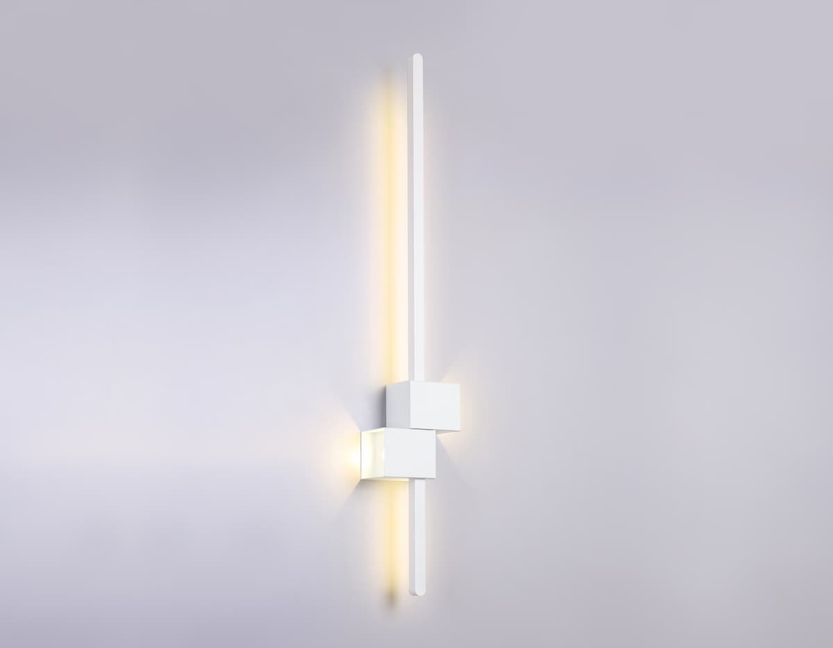 Настенный светодиодный светильник FL5212 SWH белый песок LED 4200K 21W 922*150*80 Ambrella Light 11