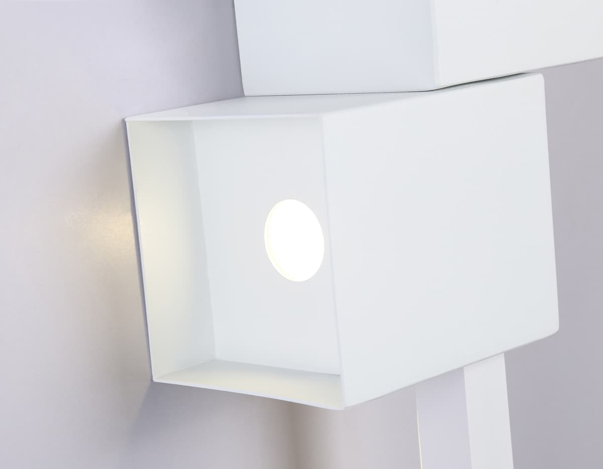 Настенный светодиодный светильник FL5212 SWH белый песок LED 4200K 21W 922*150*80 Ambrella Light 8