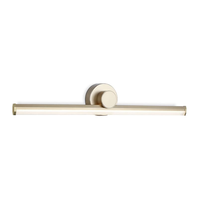 Настенный светодиодный светильник FL6104 GD золото 14W 3000K-6400K 605*100*60 Ambrella Light 10