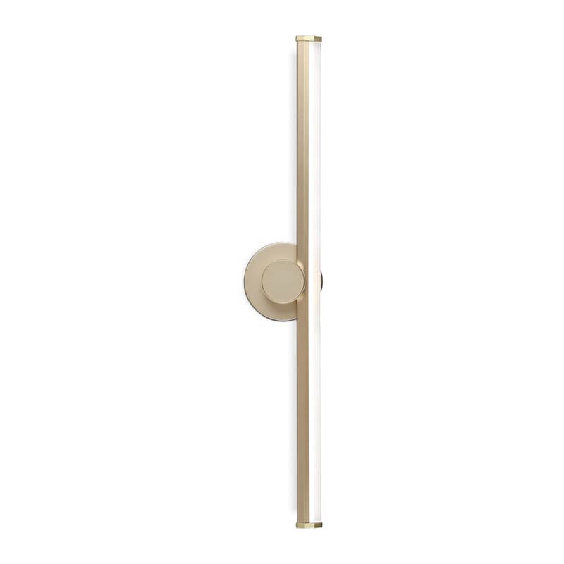 Настенный светодиодный светильник FL6104 GD золото 14W 3000K-6400K 605*100*60 Ambrella Light 9