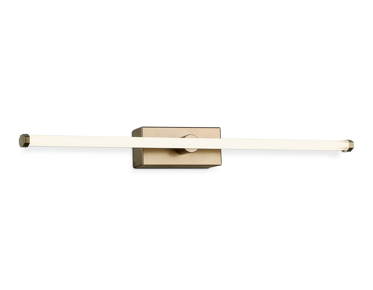 Настенный светодиодный светильник FL6113 CF кофе 9W 3000K-6400K 410*45*080 Ambrella Light 11