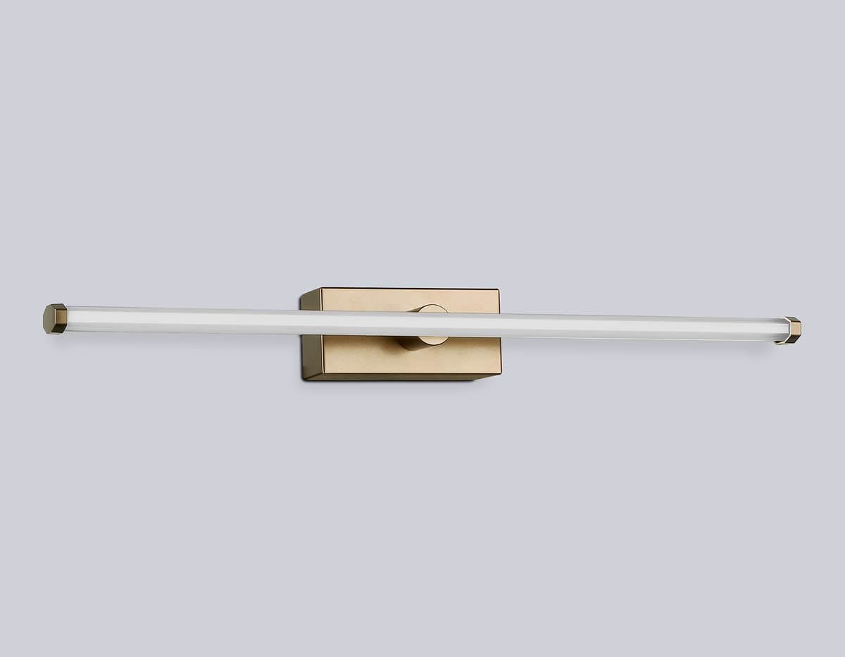 Настенный светодиодный светильник FL6113 CF кофе 9W 3000K-6400K 410*45*080 Ambrella Light 16