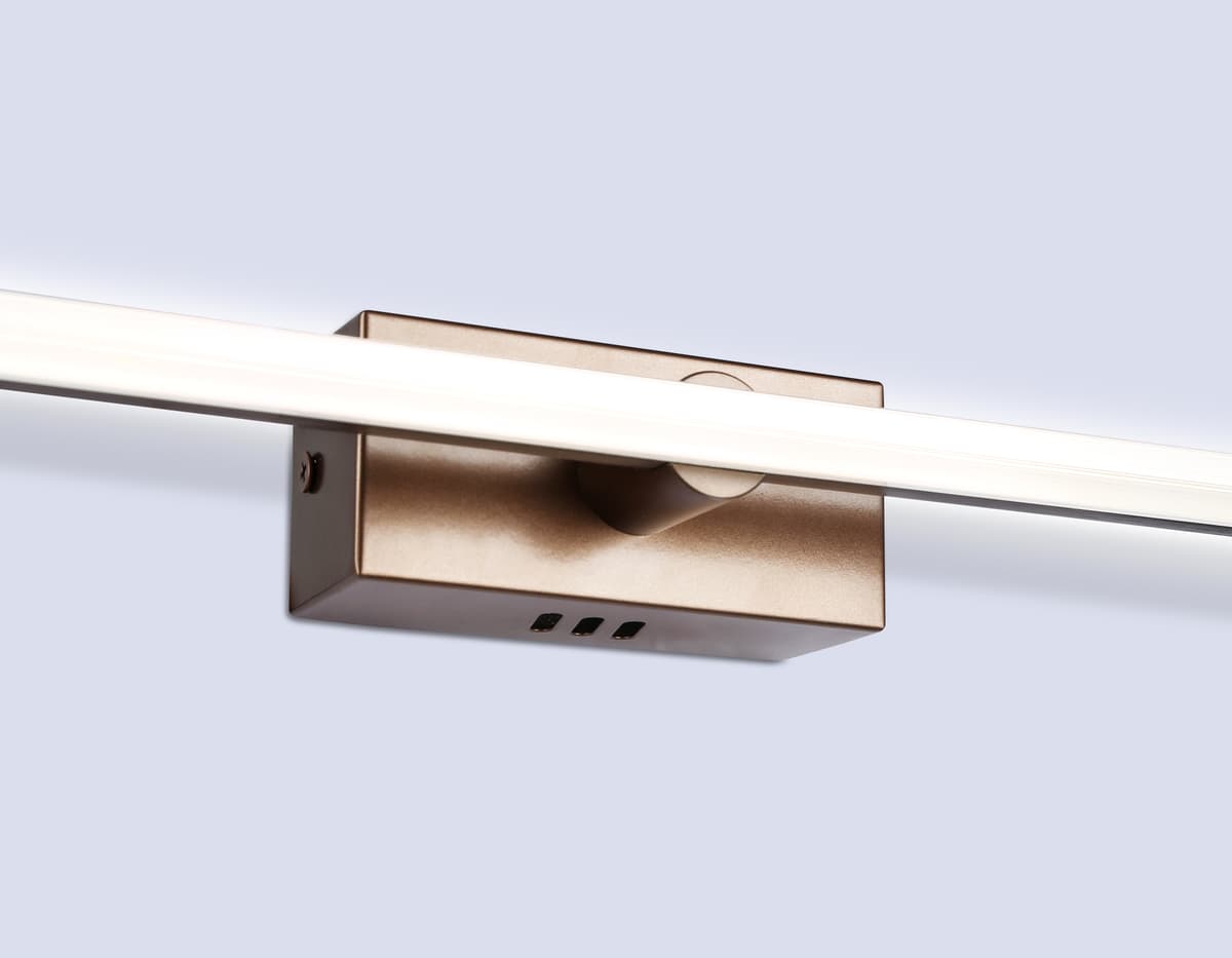 Настенный светодиодный светильник FL6113 CF кофе 9W 3000K-6400K 410*45*080 Ambrella Light 17
