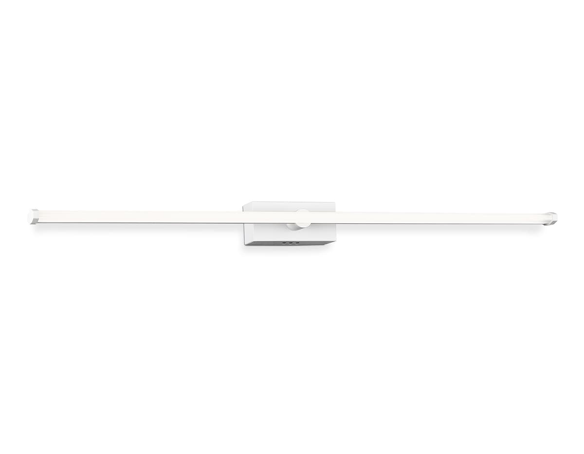 Настенный светодиодный светильник FL6121 WH белый 14W 3000K-6400K 610*45*80 Ambrella Light 11