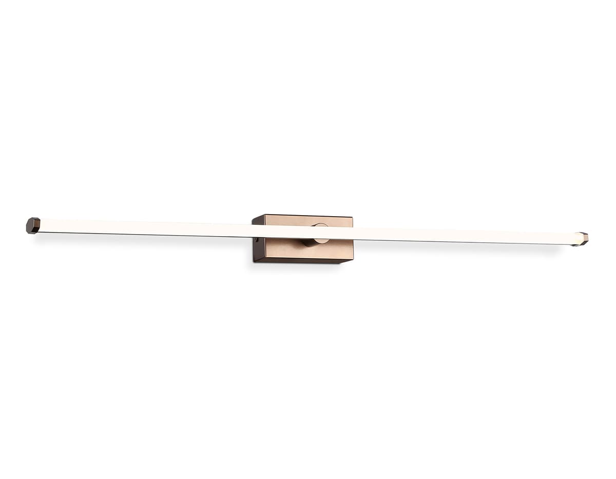 Настенный светодиодный светильник FL6123 CF кофе 14W 3000K-6400K 610*45*80 Ambrella Light 10