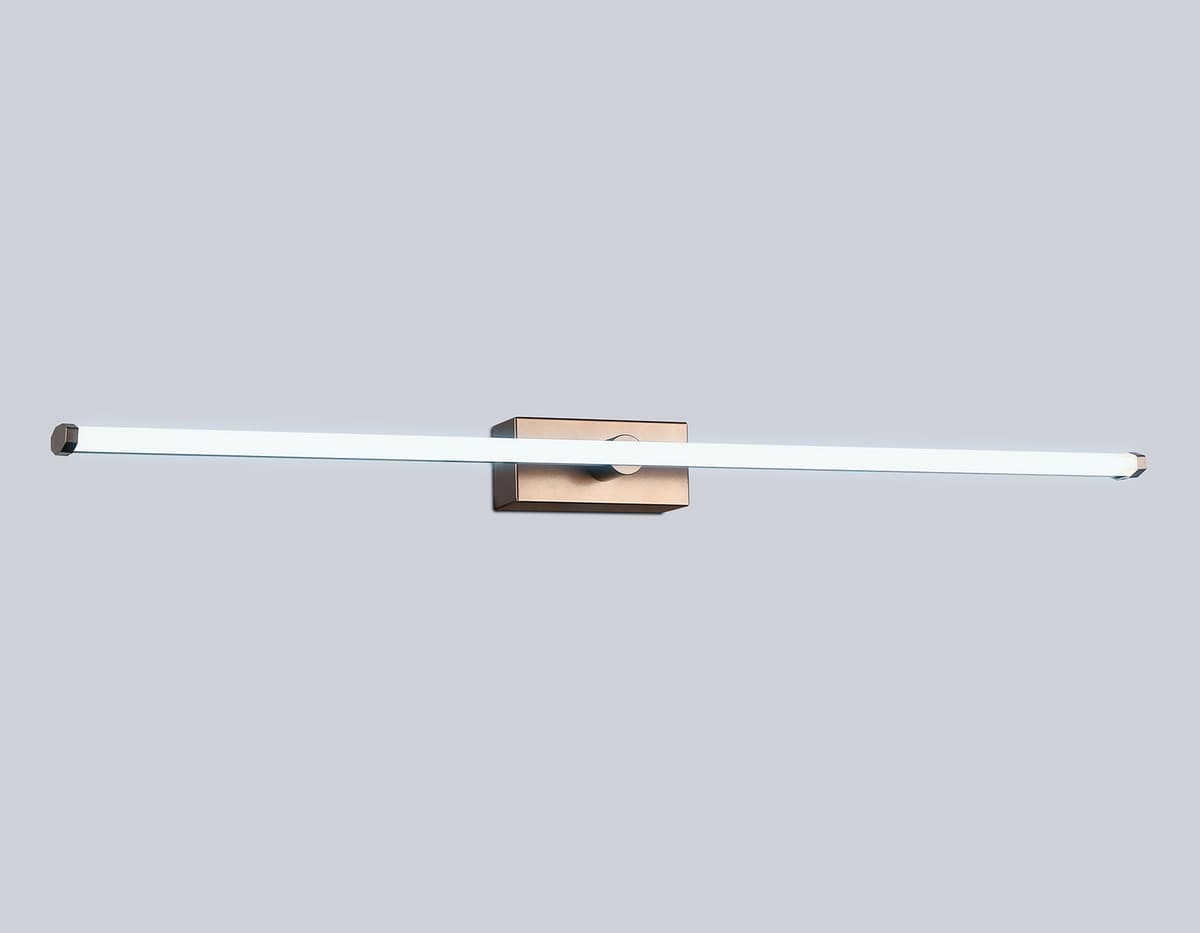 Настенный светодиодный светильник FL6123 CF кофе 14W 3000K-6400K 610*45*80 Ambrella Light 13