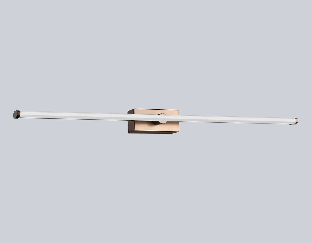Настенный светодиодный светильник FL6123 CF кофе 14W 3000K-6400K 610*45*80 Ambrella Light 15