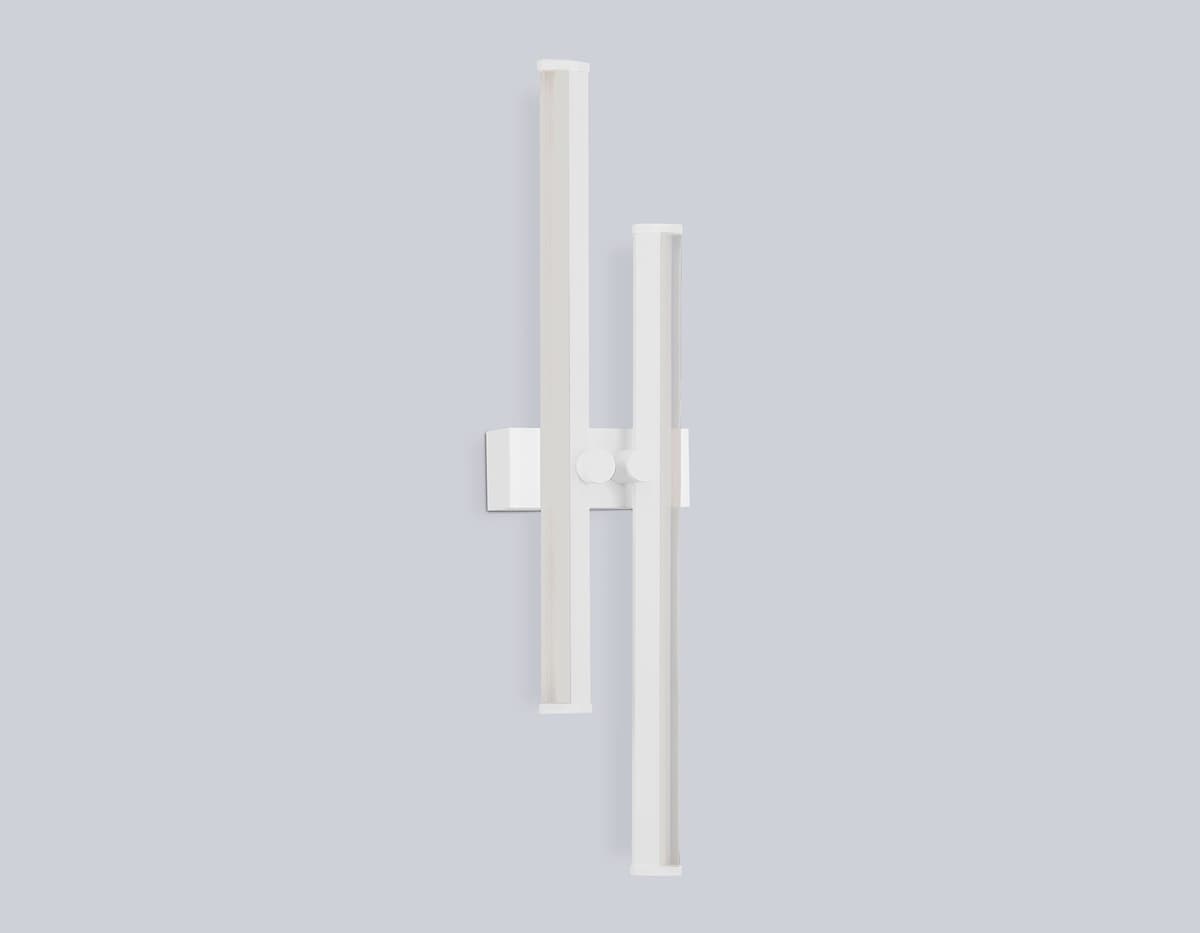 Настенный светодиодный светильник FL6151 WH белый 18W 3000K-6400K 510*120*65 Ambrella Light 13