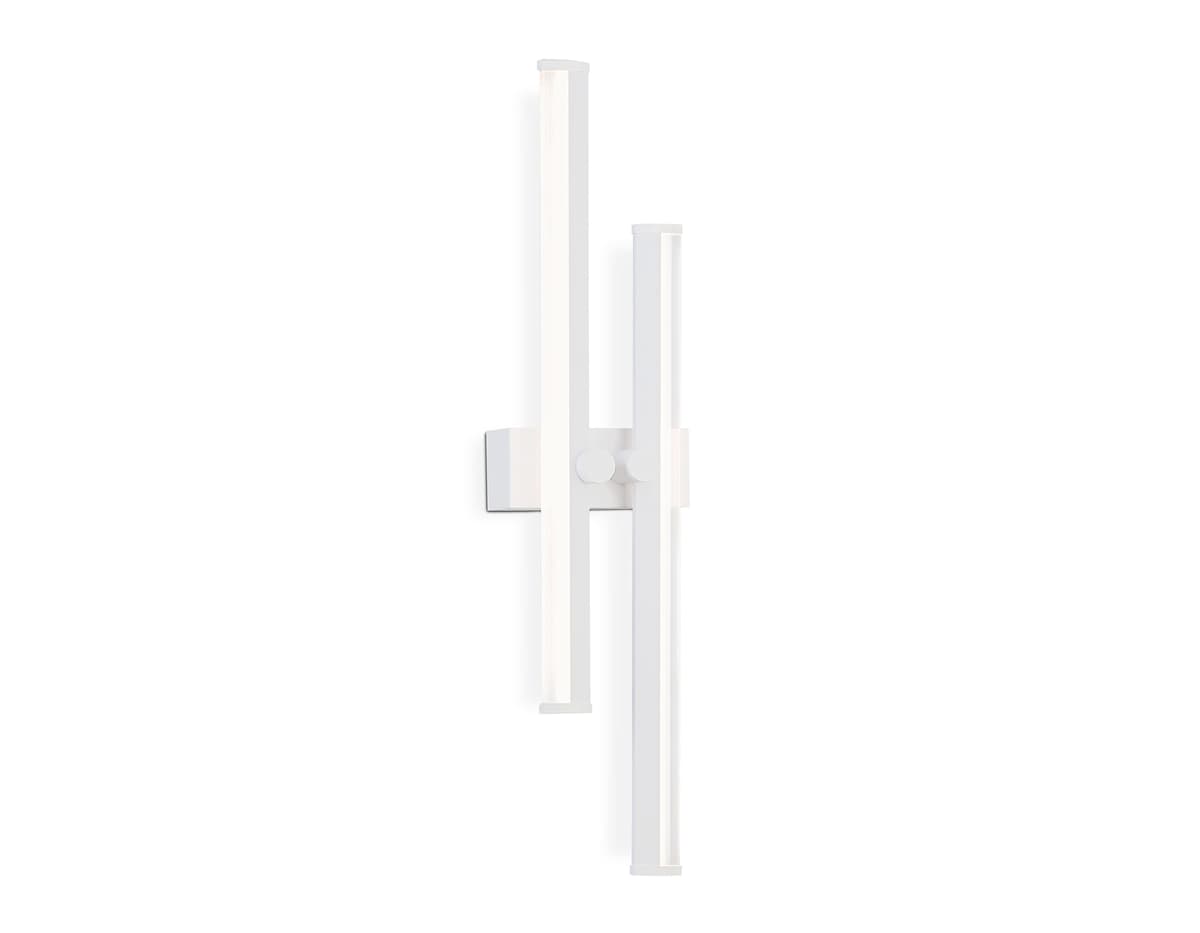 Настенный светодиодный светильник FL6151 WH белый 18W 3000K-6400K 510*120*65 Ambrella Light 8