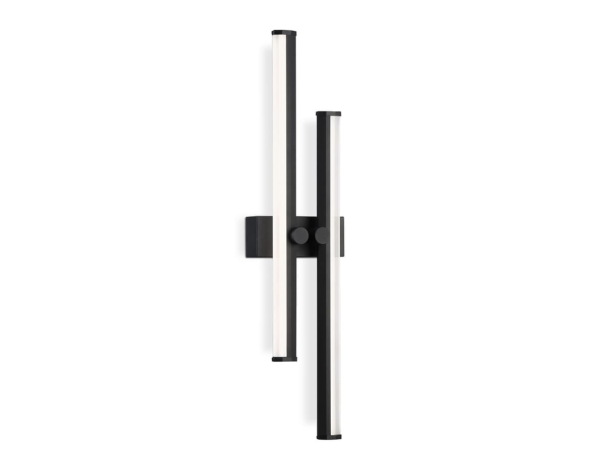 Настенный светодиодный светильник FL6152 BK черный 18W 3000K-6400K 510*120*65 Ambrella Light 8